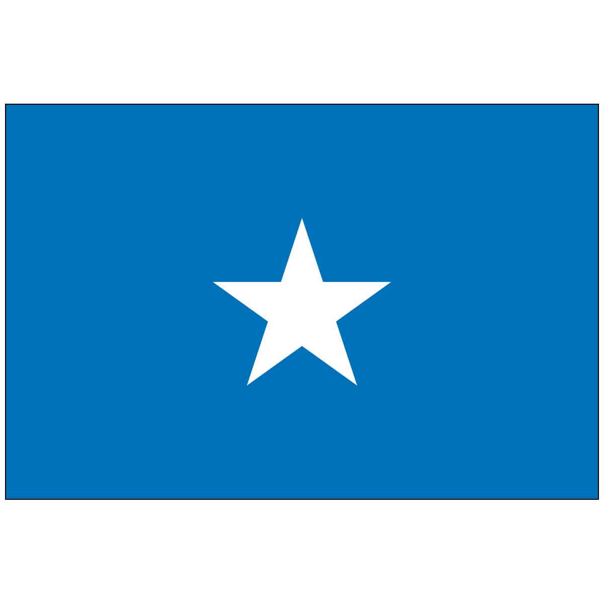 Somalia (UN) World Flag