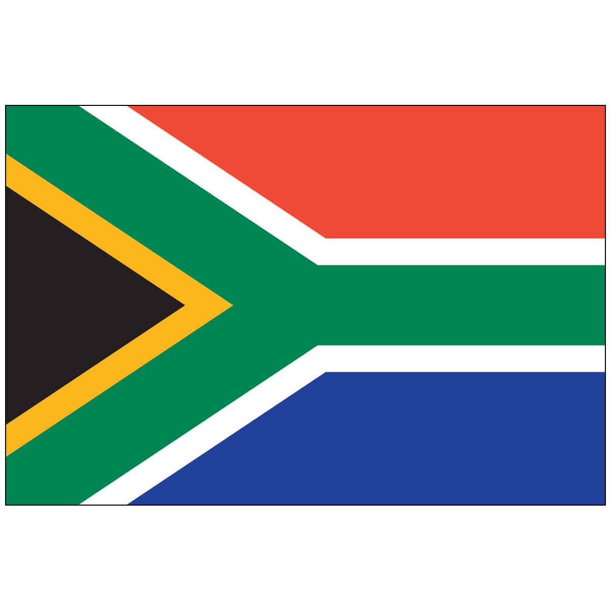 South Africa (UN) World Flag