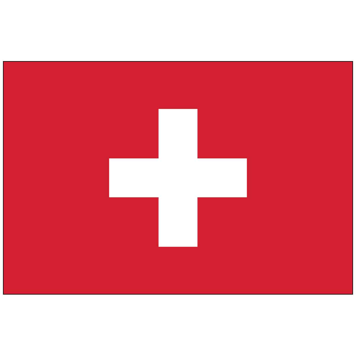 3' x 5' Switzerland (UN) World Flag