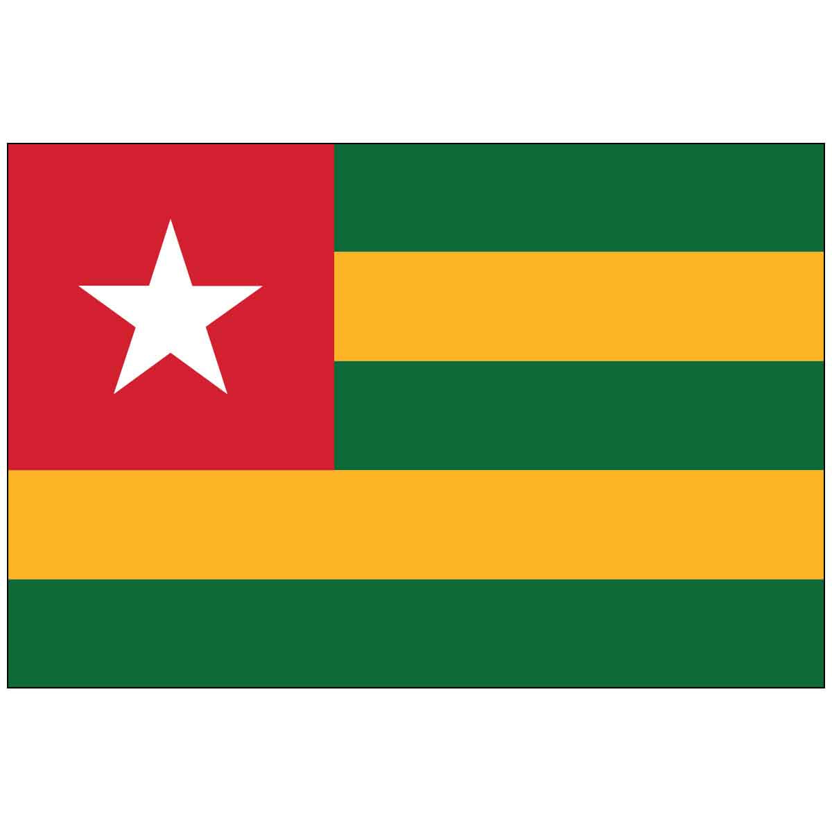Togo (UN) World Flag