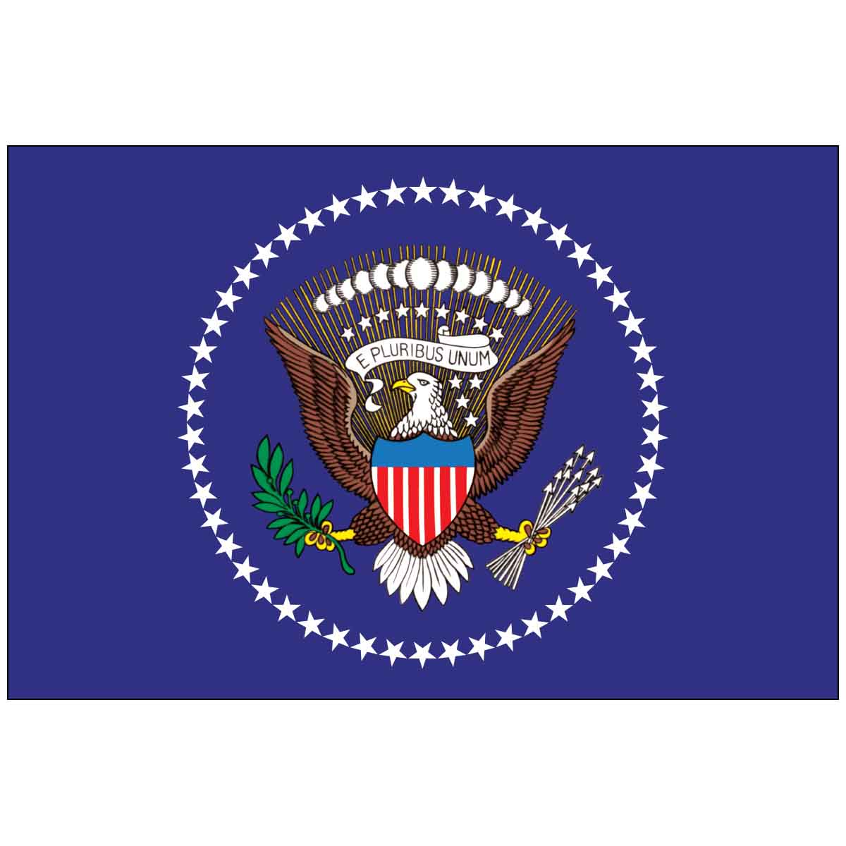 3' x 5' U.S. President World Flag