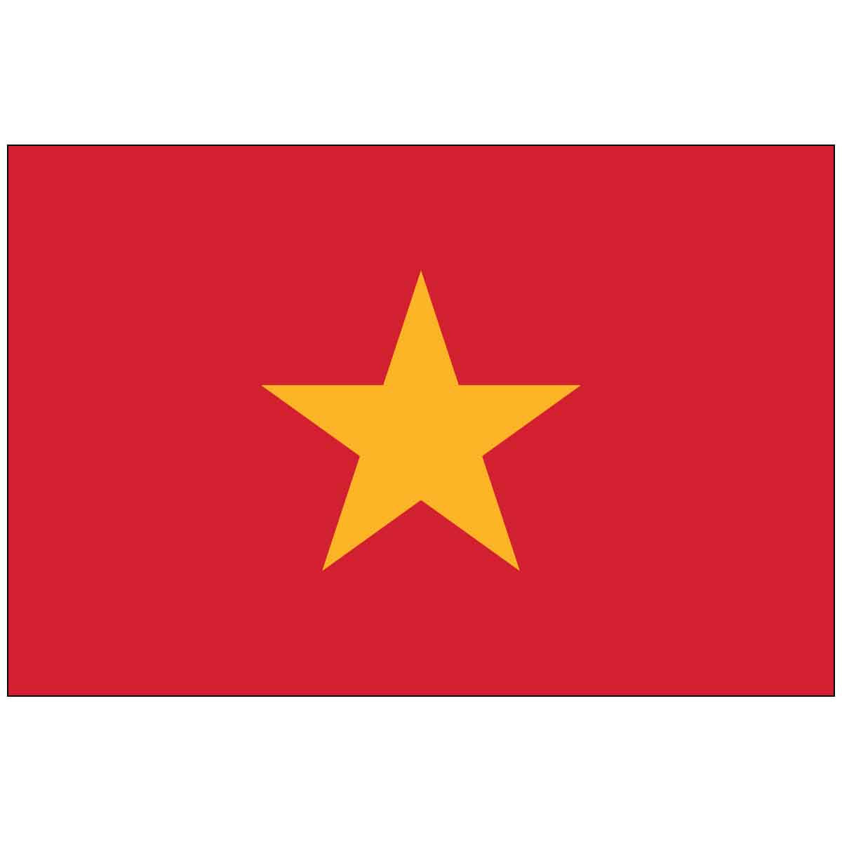 Vietnam (UN) World Flag