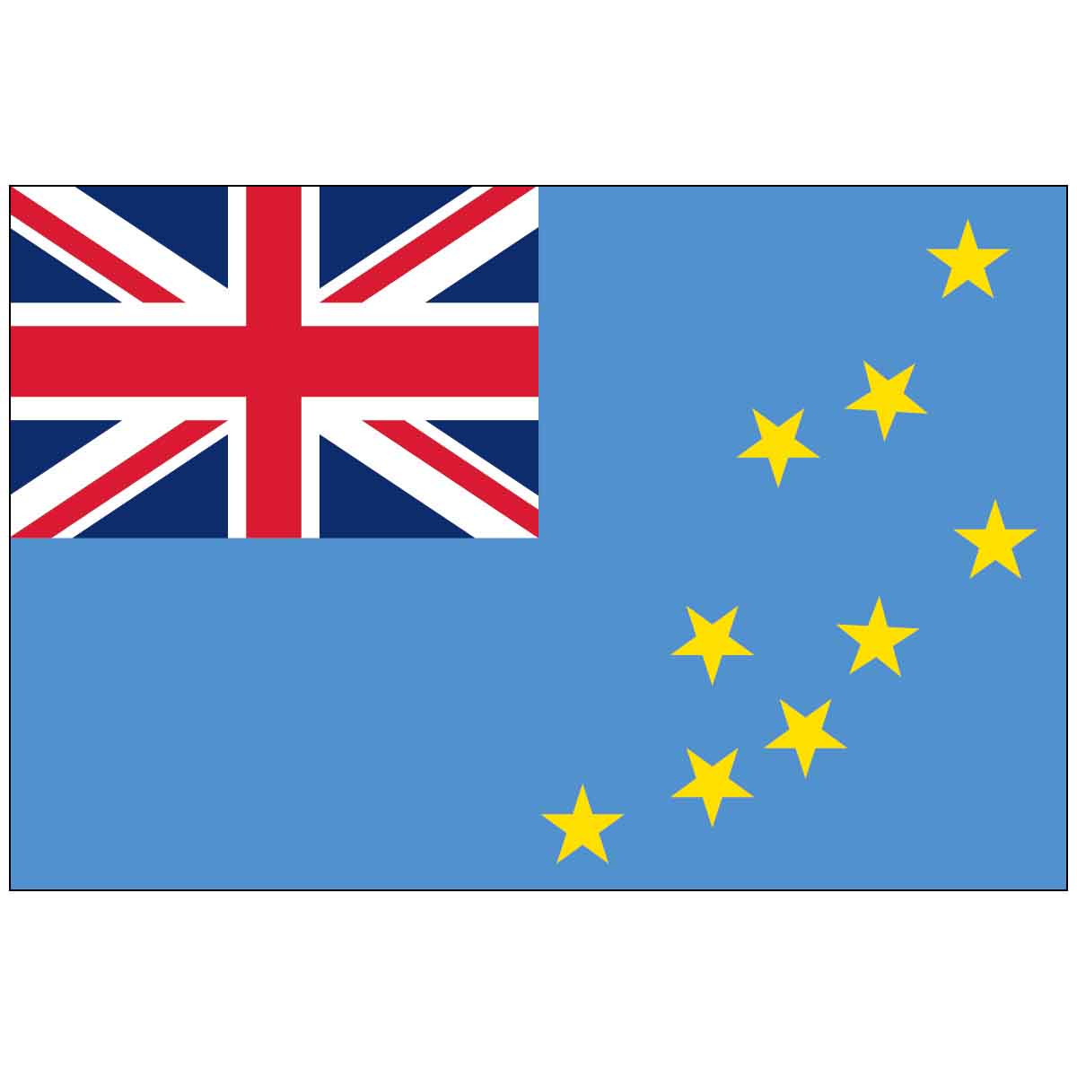 Tuvalu (UN) World Flag
