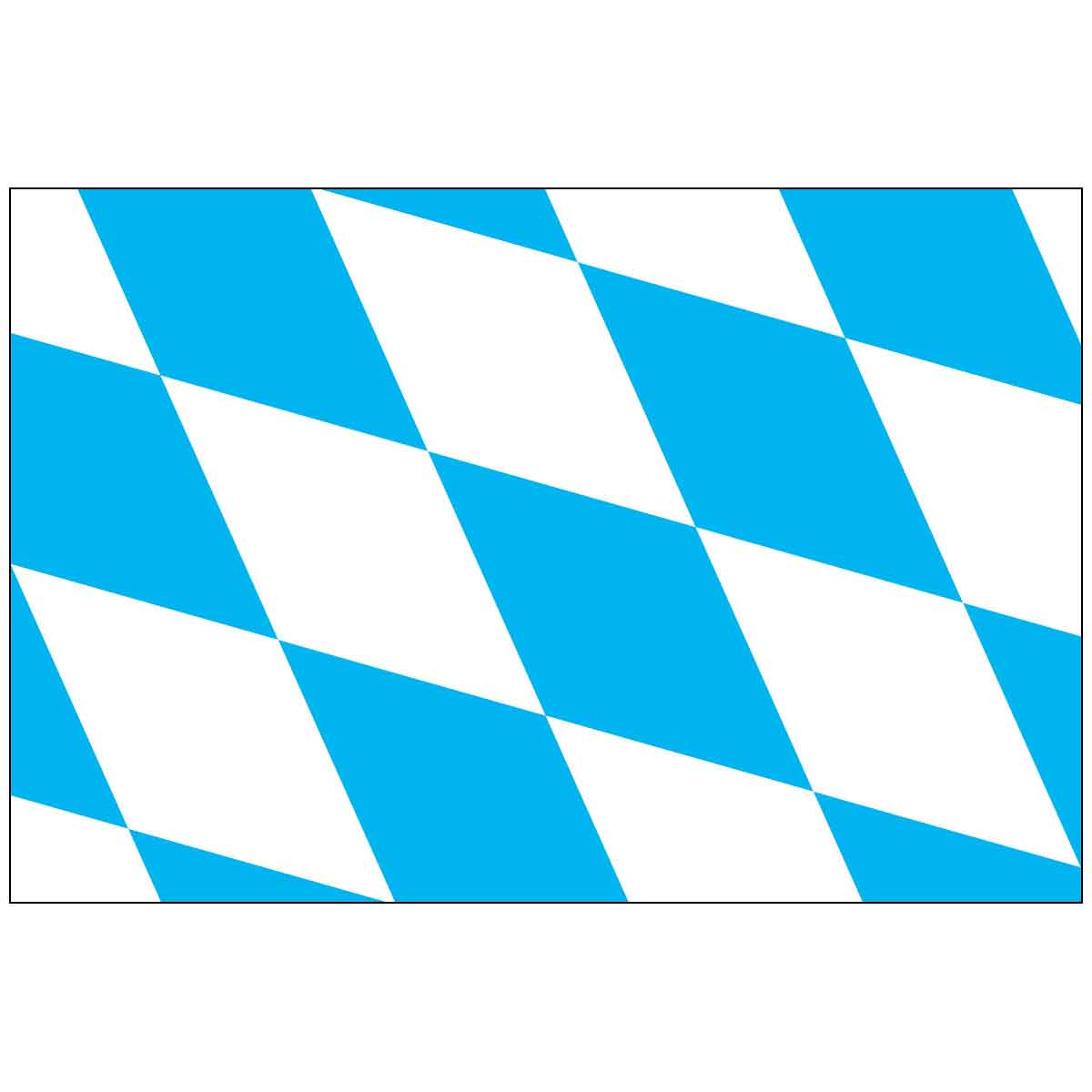 Bavaria (No Lions) World Flag