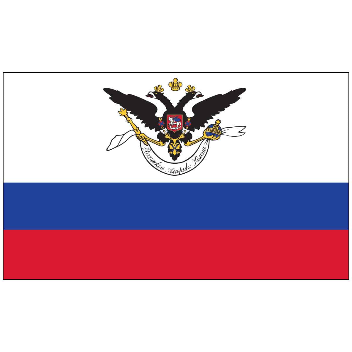Russian American Company Outdoor Flag