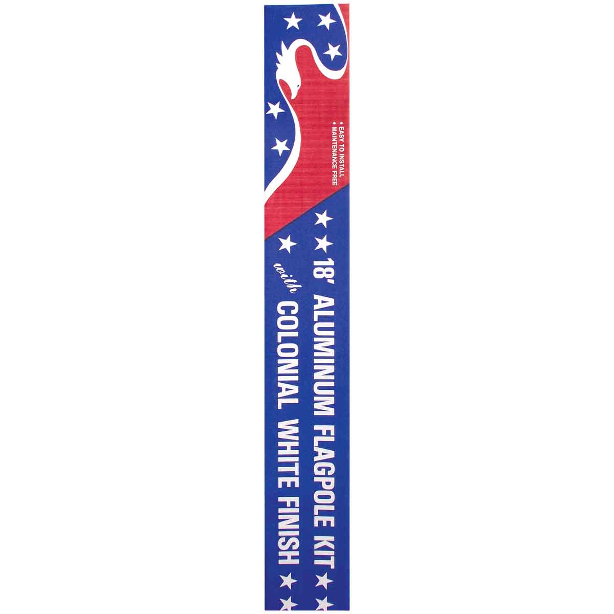 18' Colonial Flagpole Sets with Flag