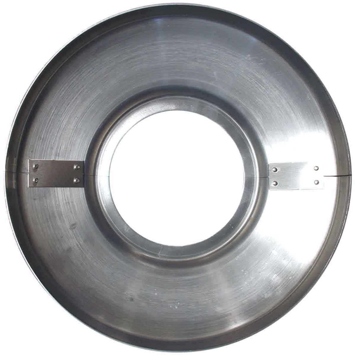 Standard Profile Split Aluminum Flash Collars - Black