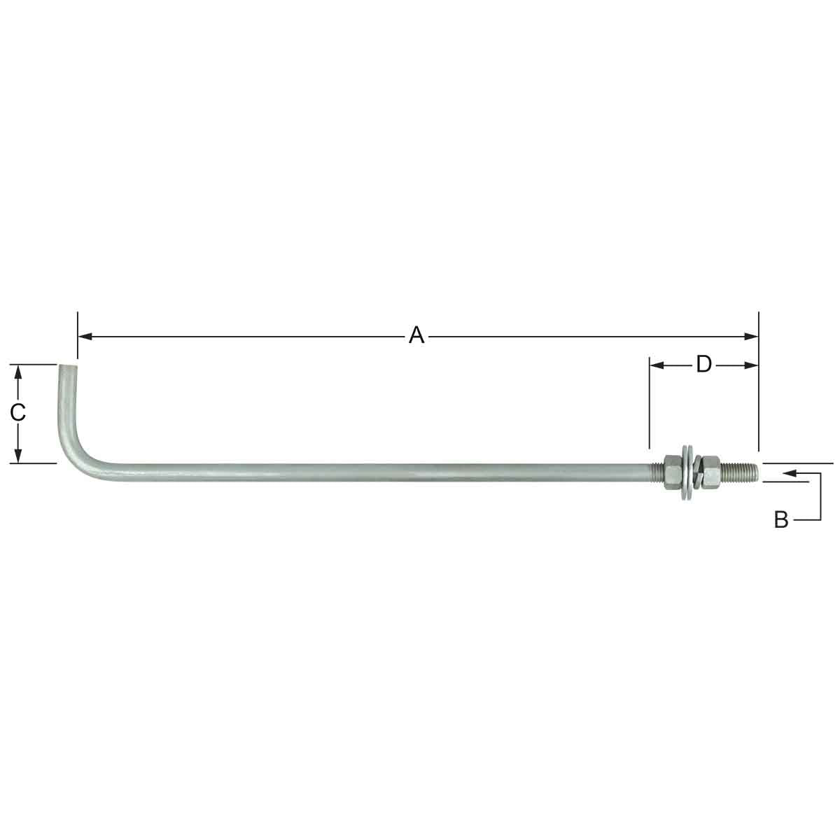 Galvanized Steel Anchor Bolts