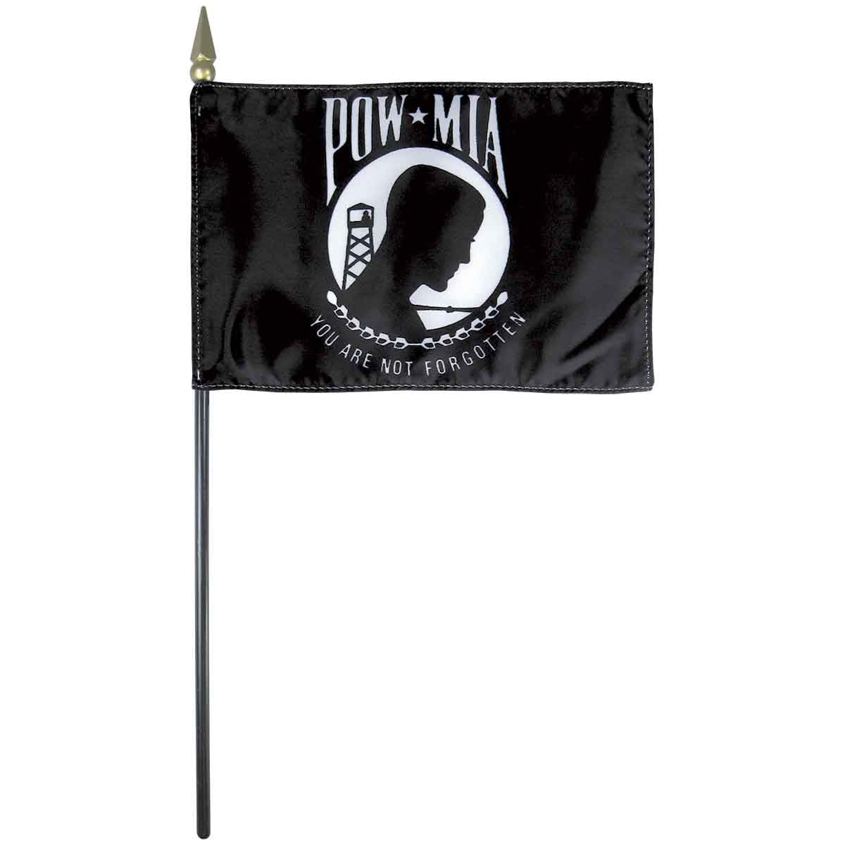Mounted POW-MIA Flag