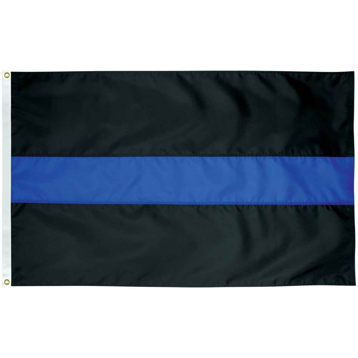 Thin Blue Line Outdoor Nylon Flag