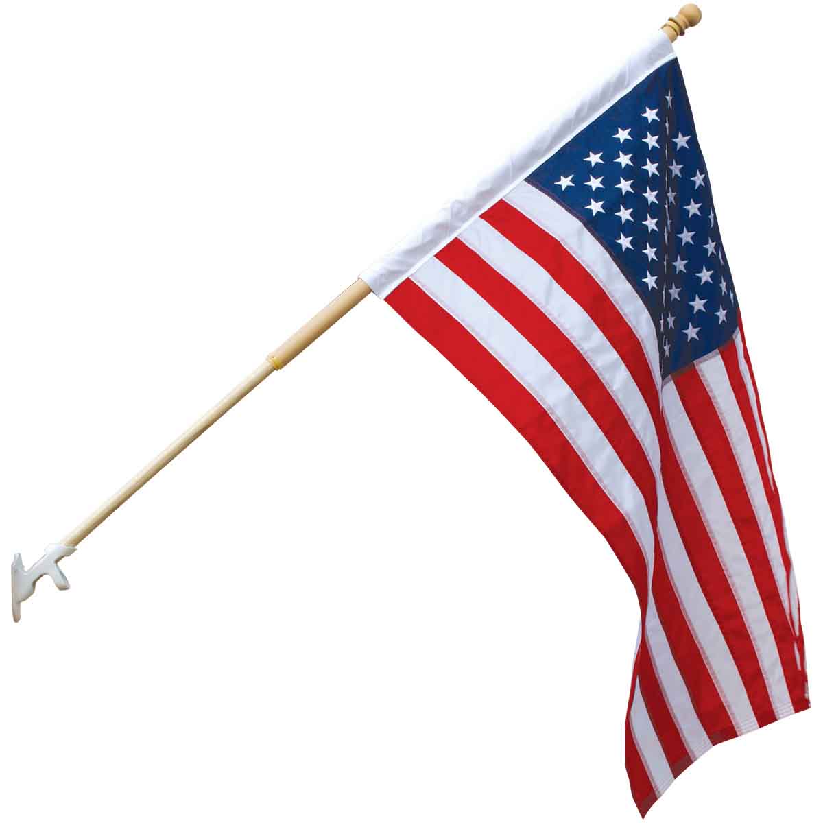 US Nylon Indoor Parade Flag without Fringe